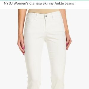 NYDJ ankle jeans size 10